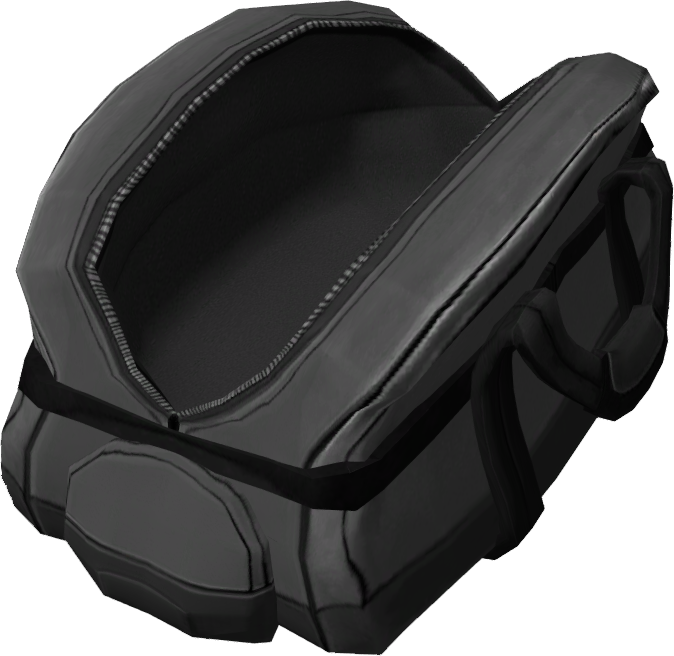 Grey Duffel Bag (Open, used ingame). Grey Duffel Bag (Open, used ingame).