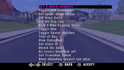THP8_PSP_Cheats_Debug.png