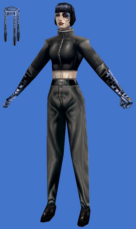 Anna Navarre, no hand cannon.