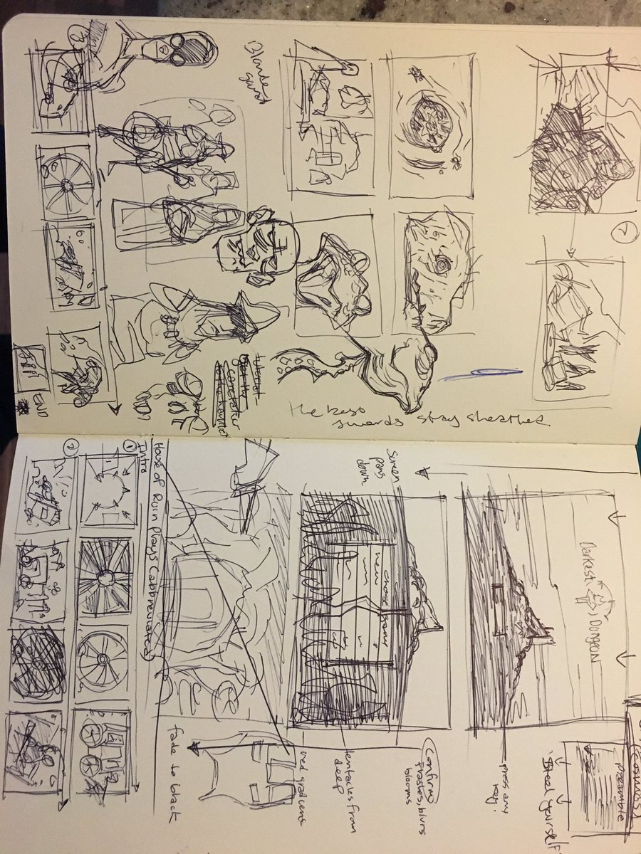 Concept art posted on Bourassa's Twitter.