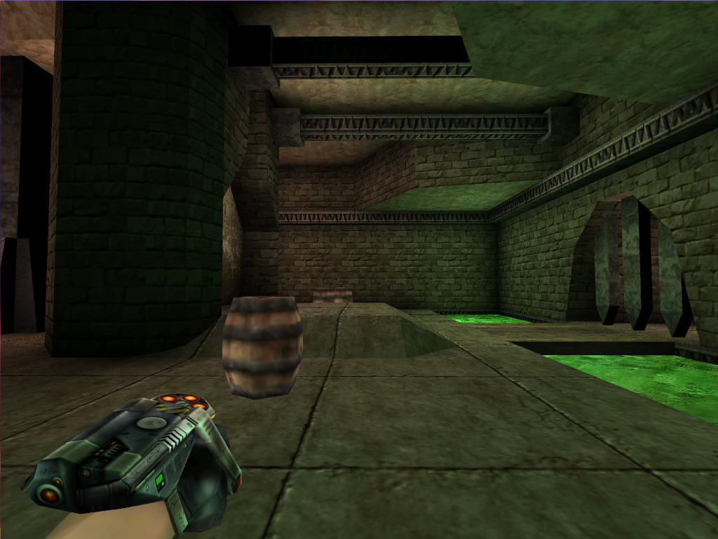 Another side of the barrels room. Another side of the barrels room.