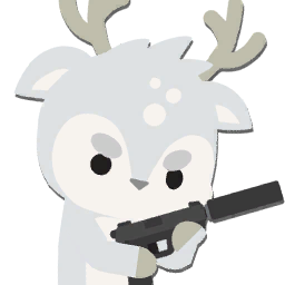 A white deer