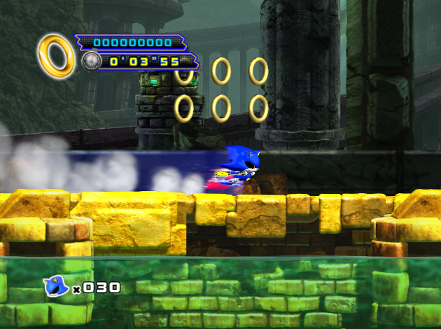 The precise moment the game crashes.