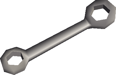 A wrench. A wrench.