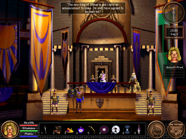 Marrying Elsa as Elsa, as Elsa is also a NPC
