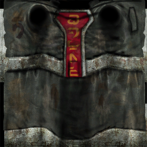 2002 Red Texture for the Human Commando's body.