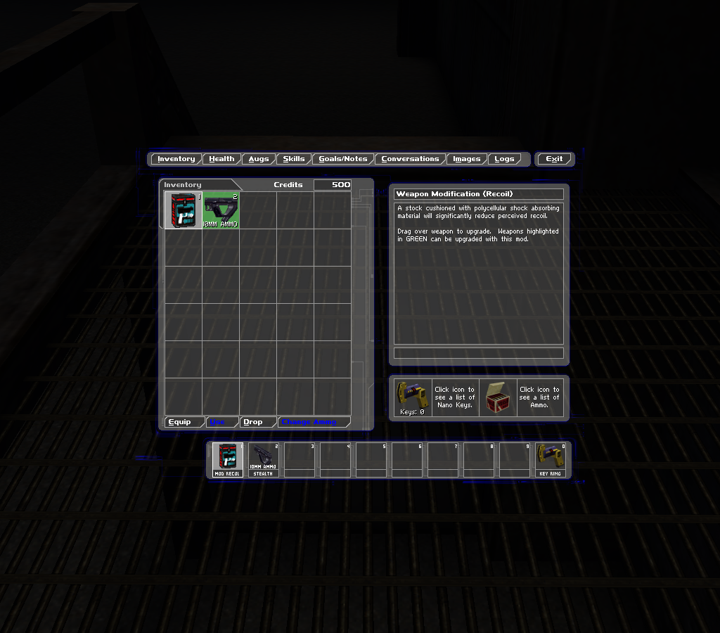 Recoil mod allowed on stealth pistol. Recoil mod allowed on stealth pistol.
