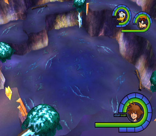 The main stage where the boss fight would have likely taken place. The main stage where the boss fight would have likely taken place.