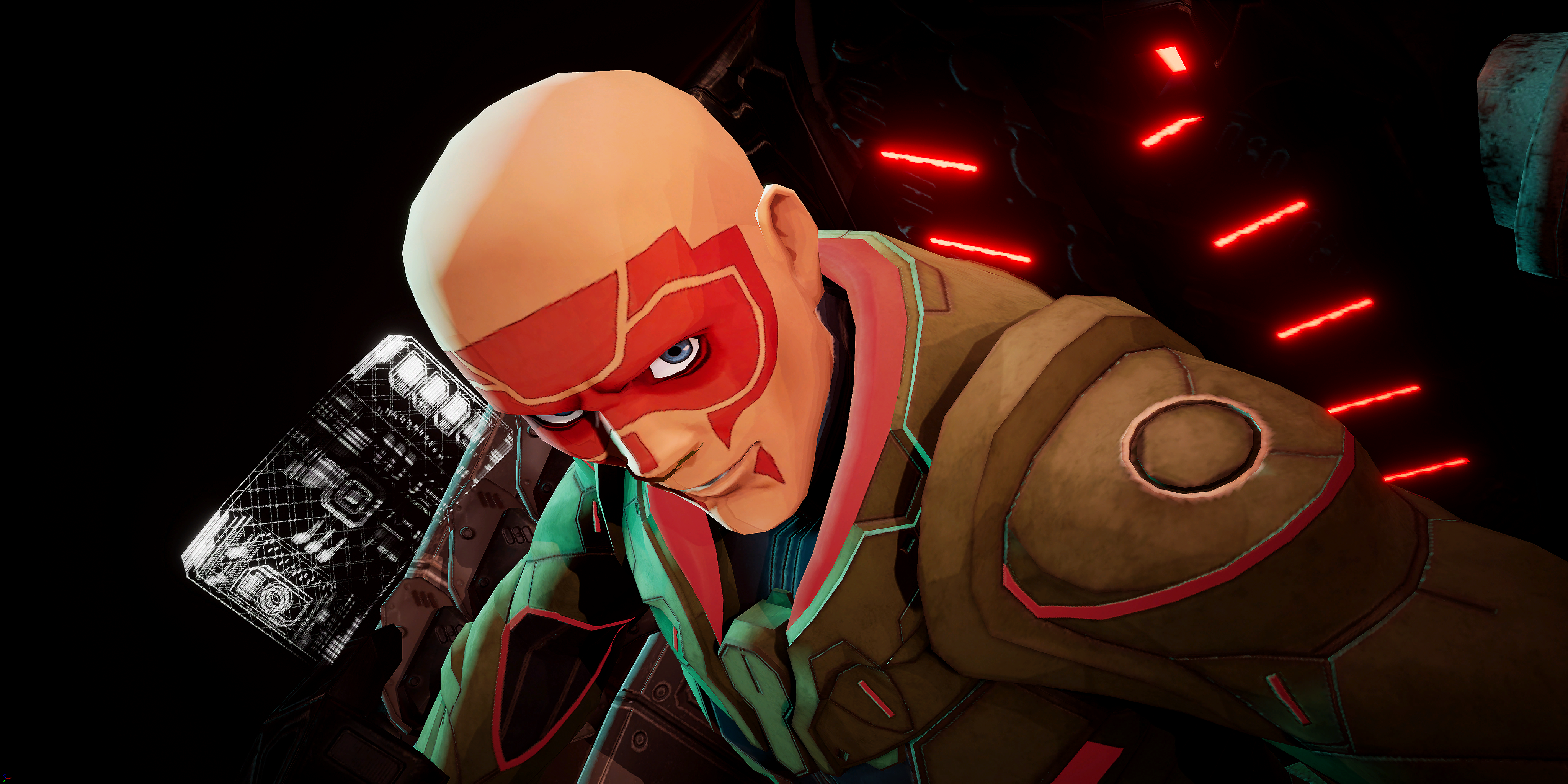Red Dog as he appears in Rank E - Reclaim the Desert City [01-0109: Public Enemy], when he invades the player's mission.