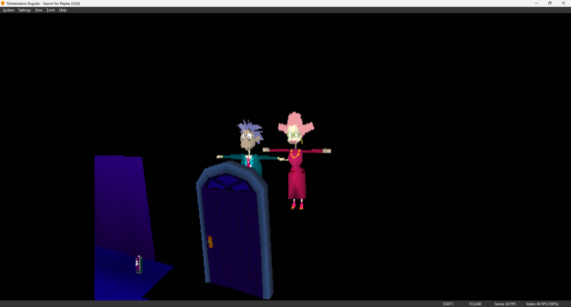 Didi and Stu T-posing out of bounds