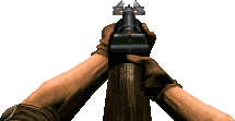 Player view sprite, thrusting. Player view sprite, thrusting.
