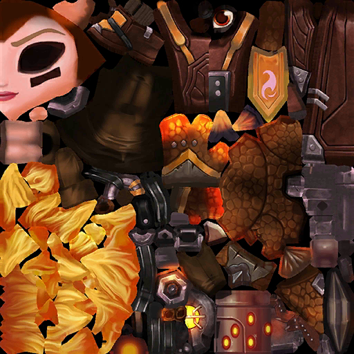 Awakened Torch's texture map Awakened Torch's texture map