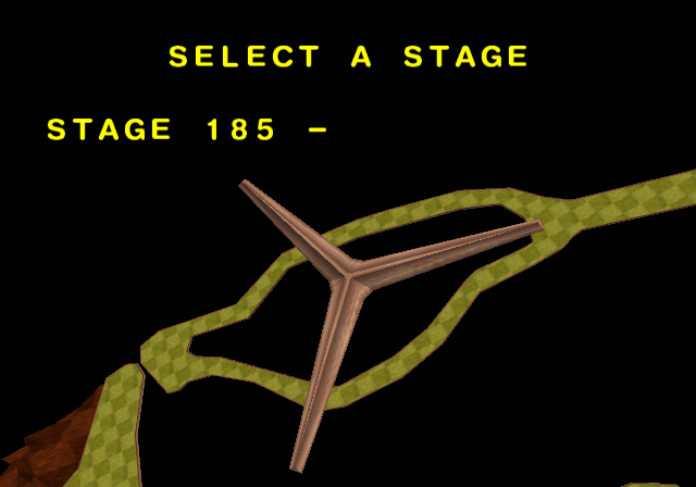 An area with spinning blades that'll push you off. An area with spinning blades that'll push you off.
