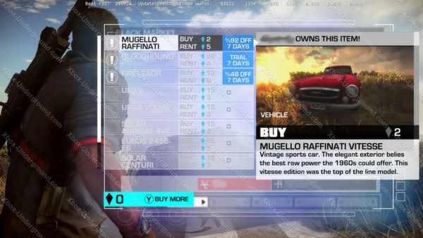 We can once again see the diamonds currency and various items that could be purchased, including the solar centuri, which is not a name that appears in the final game. We can once again see the diamonds currency and various items that could be purchased, including the solar centuri, which is not a name that appears in the final game.