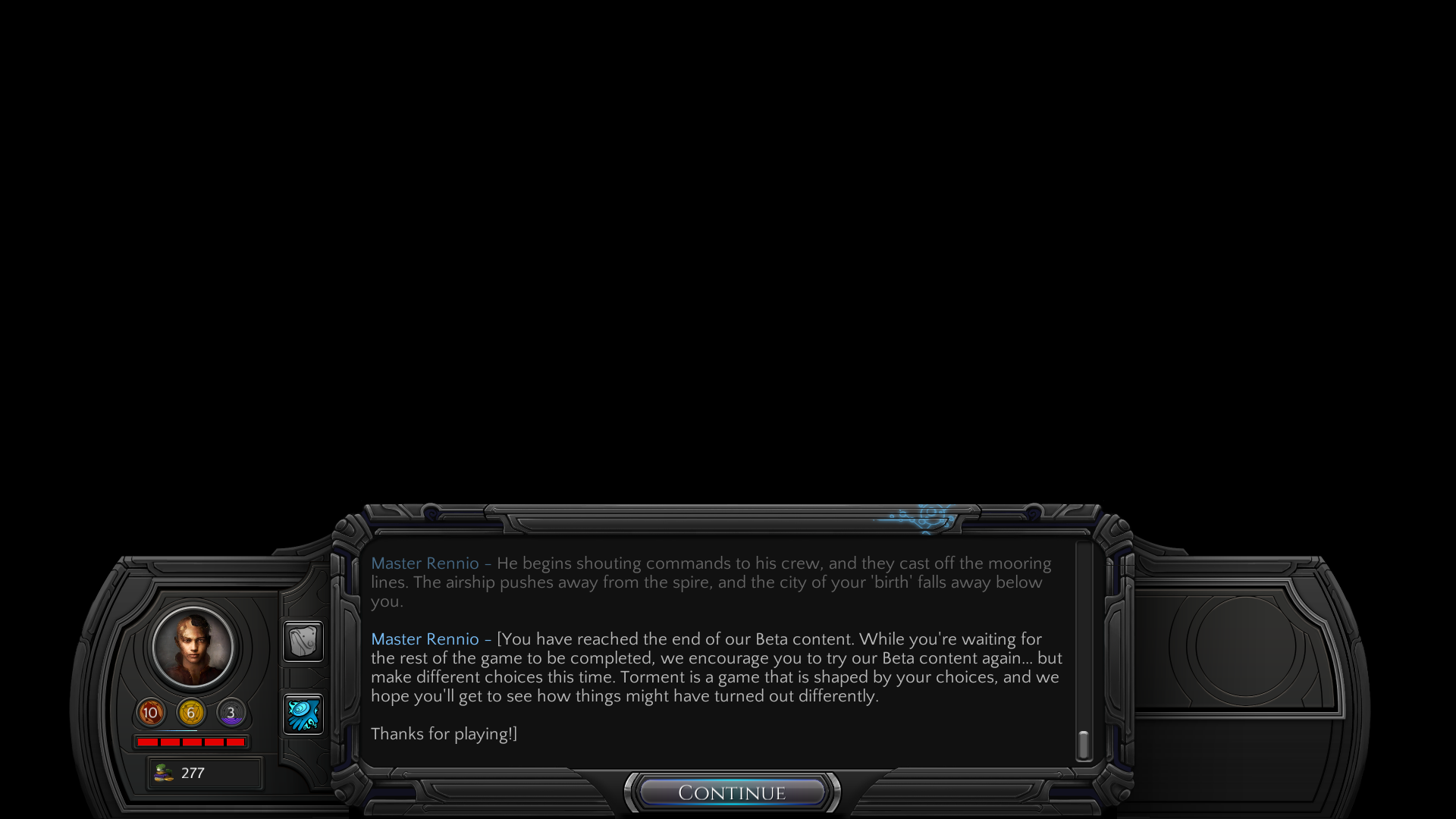 You have reached the end of Beta content
