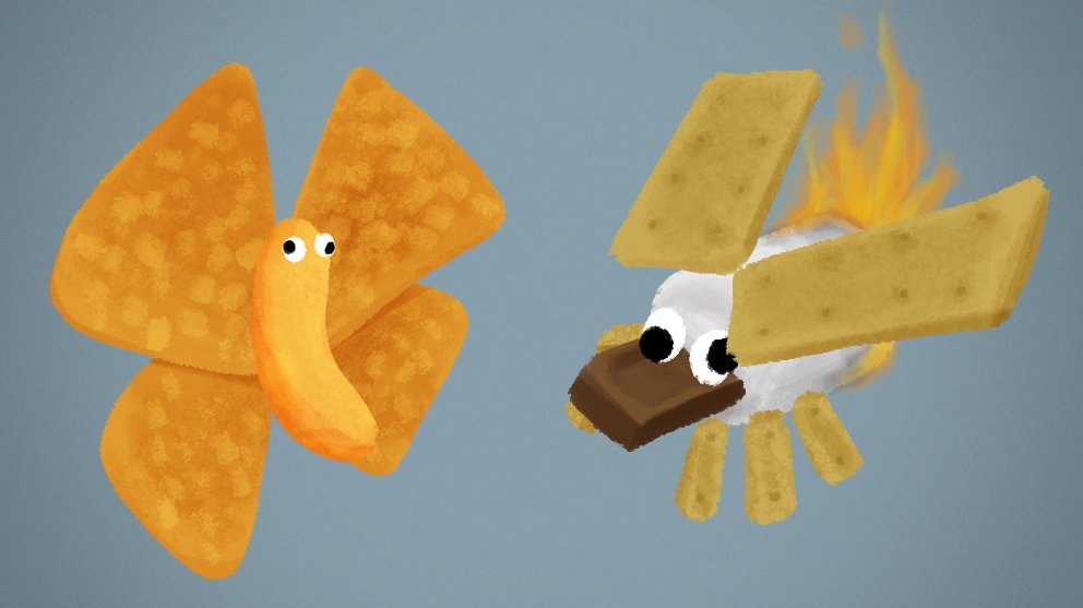 Cheepoof and Charmellow Cheepoof and Charmellow