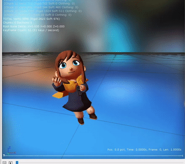 Hat Kid making some distance after bashing her hand into something she can't hurt. In the final, movement is limited much more severely when Hat Kid punches something.