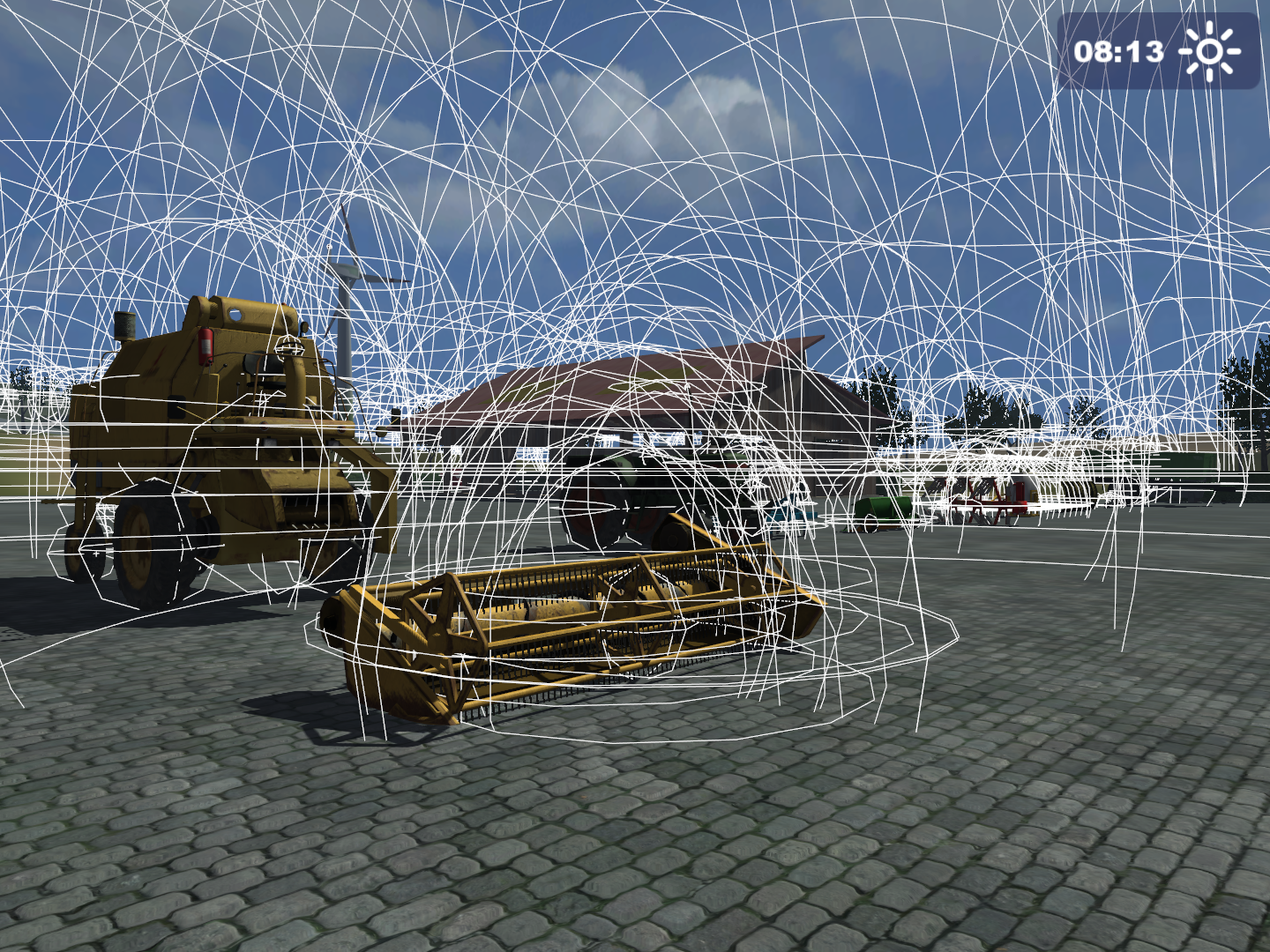 A render of an unknown property related to every entity. It is currently unknown what this render shows, but it seems that it's in some way related to an entity's geometry.