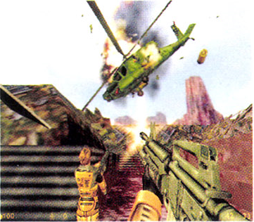 Alternate scan of garbage dump fight.