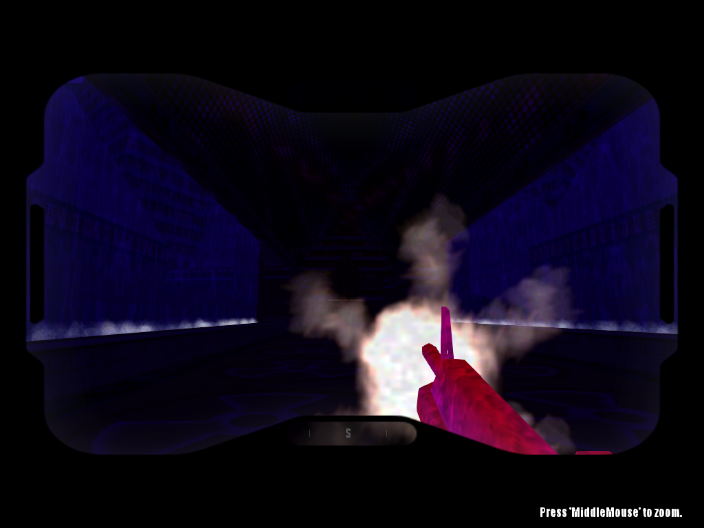 The same weapon is now showing a heat signature because it has been shot multiple times over the span of a few seconds.