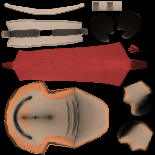 Legionaire's Lid texture (RED).