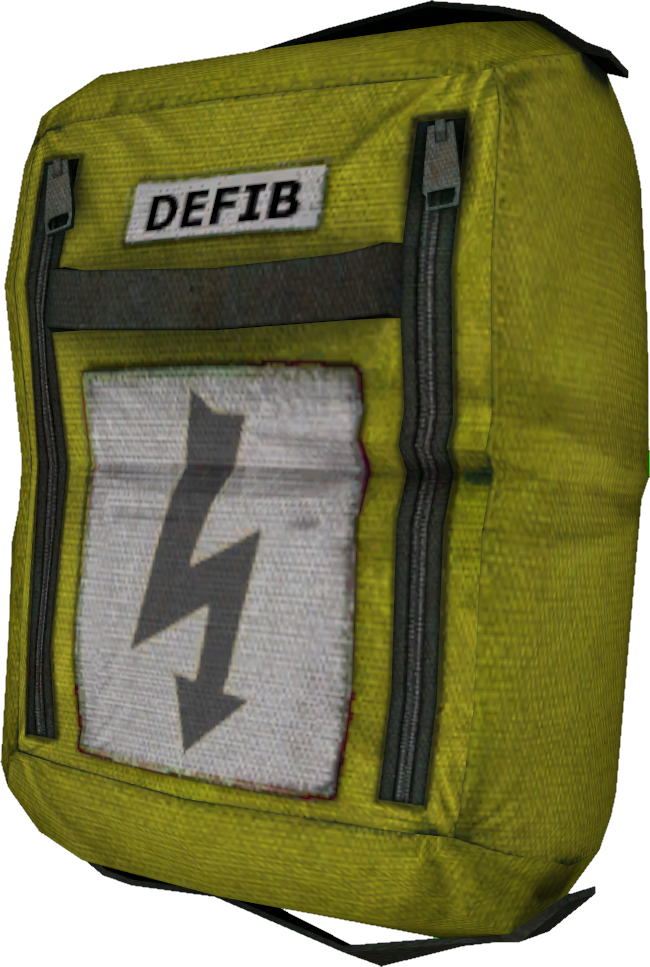 A medkit using the early defibrillator texture. A medkit using the early defibrillator texture.