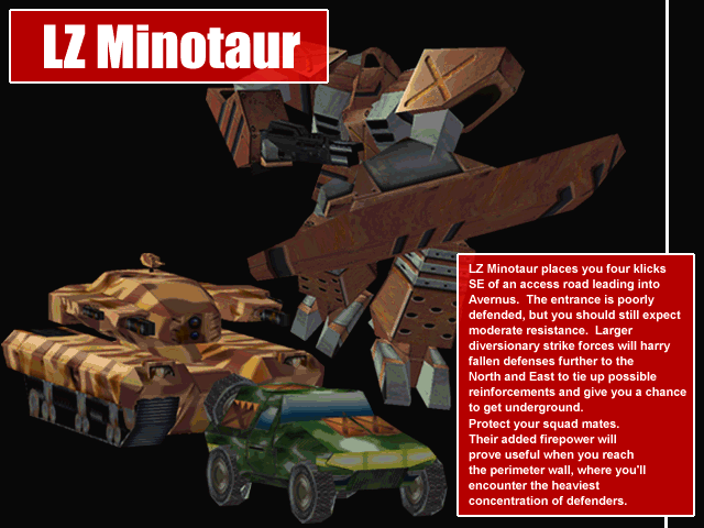 Level 05, LZ Minotaur