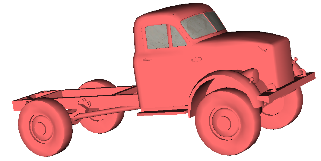 Unused model of the GAZ-63. Unused model of the GAZ-63.
