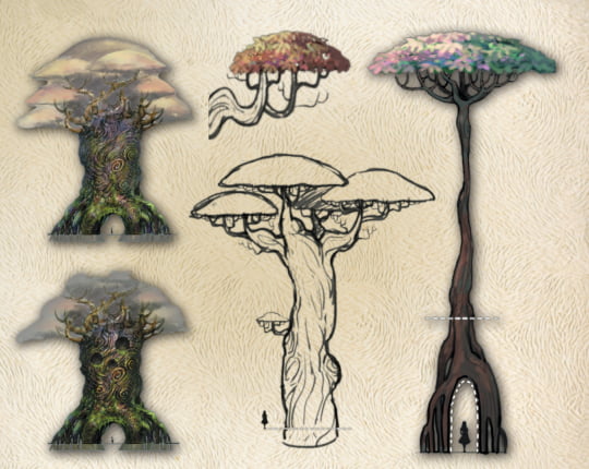 Various Tree Designs. Various Tree Designs.