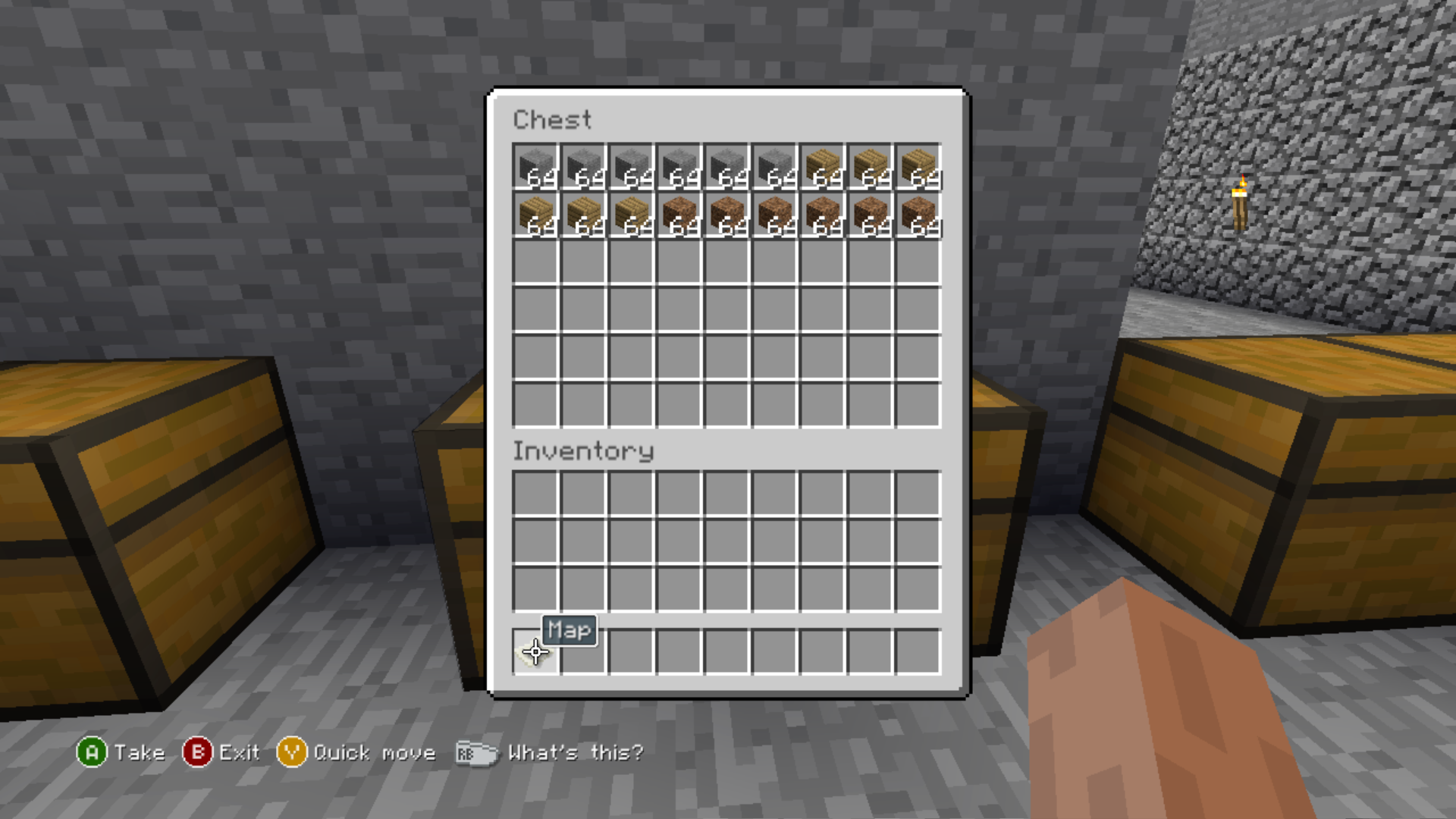 The contents of the chest on the third row and second column. The contents of the chest on the third row and second column.