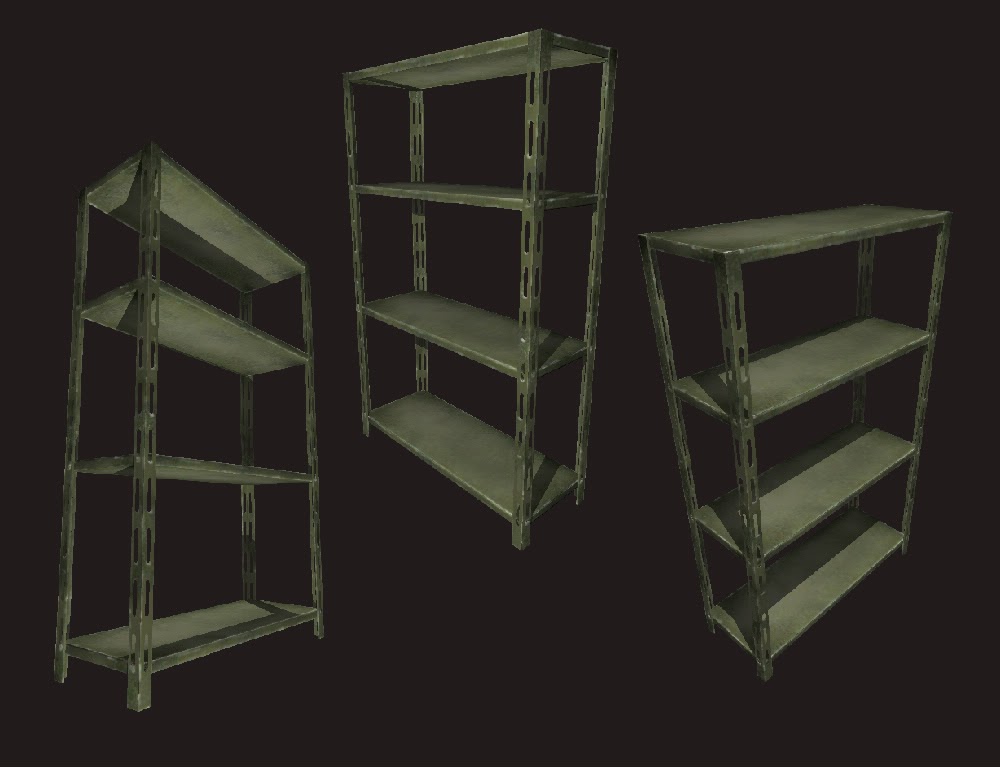 Industrial shelf. Industrial shelf.
