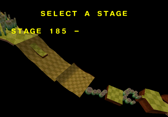 A jump followed by moving cylindrical platforms. A jump followed by moving cylindrical platforms.