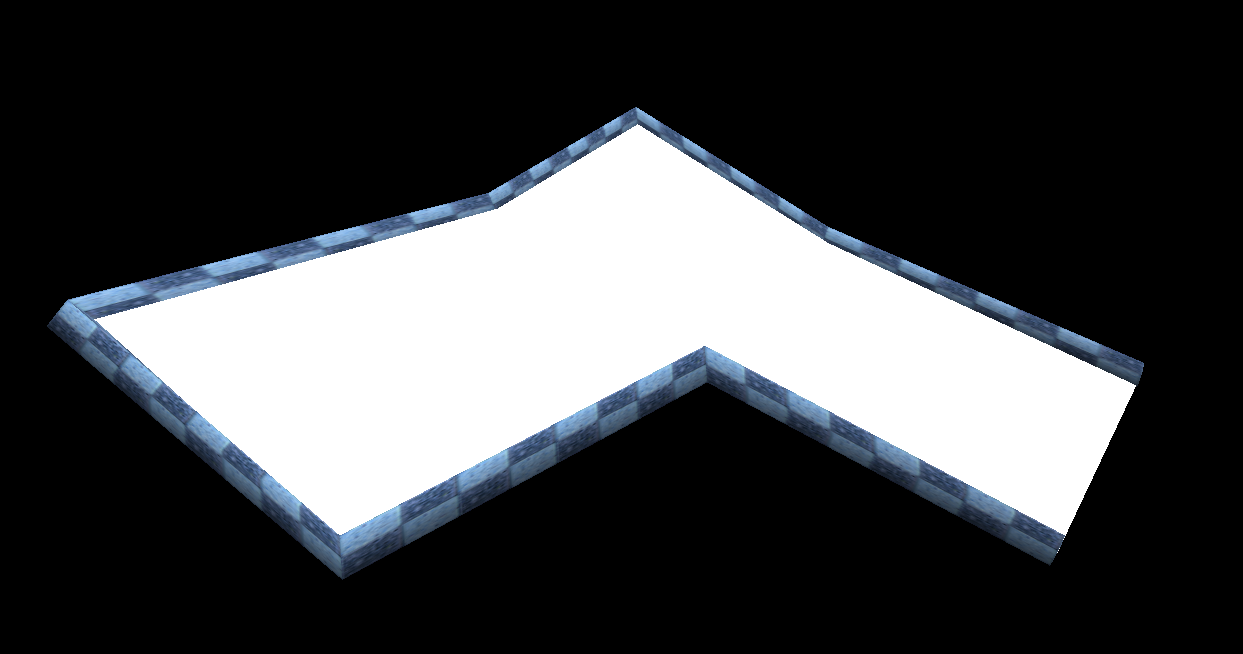 Another piece that can be seen in the footage is this L-shape platform.