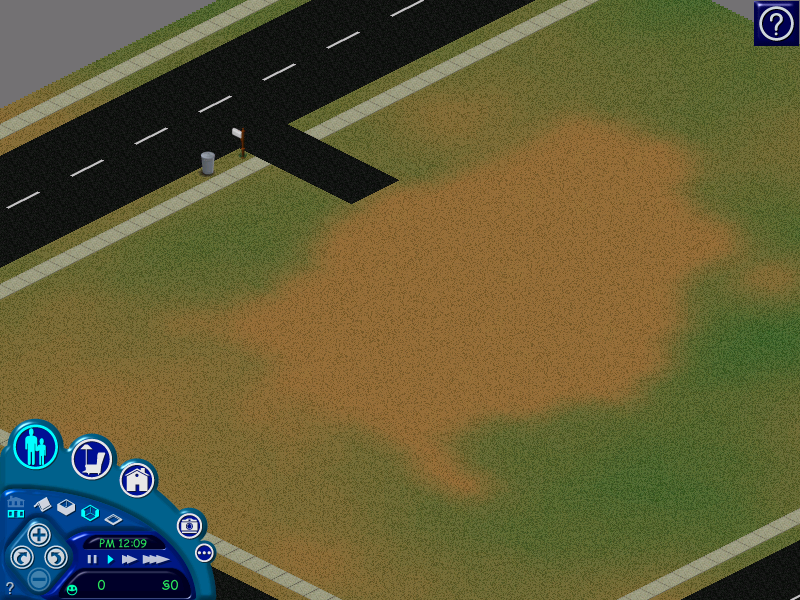 Same location as previous image's, but situated in a less fantastic and more down-to-earth final.