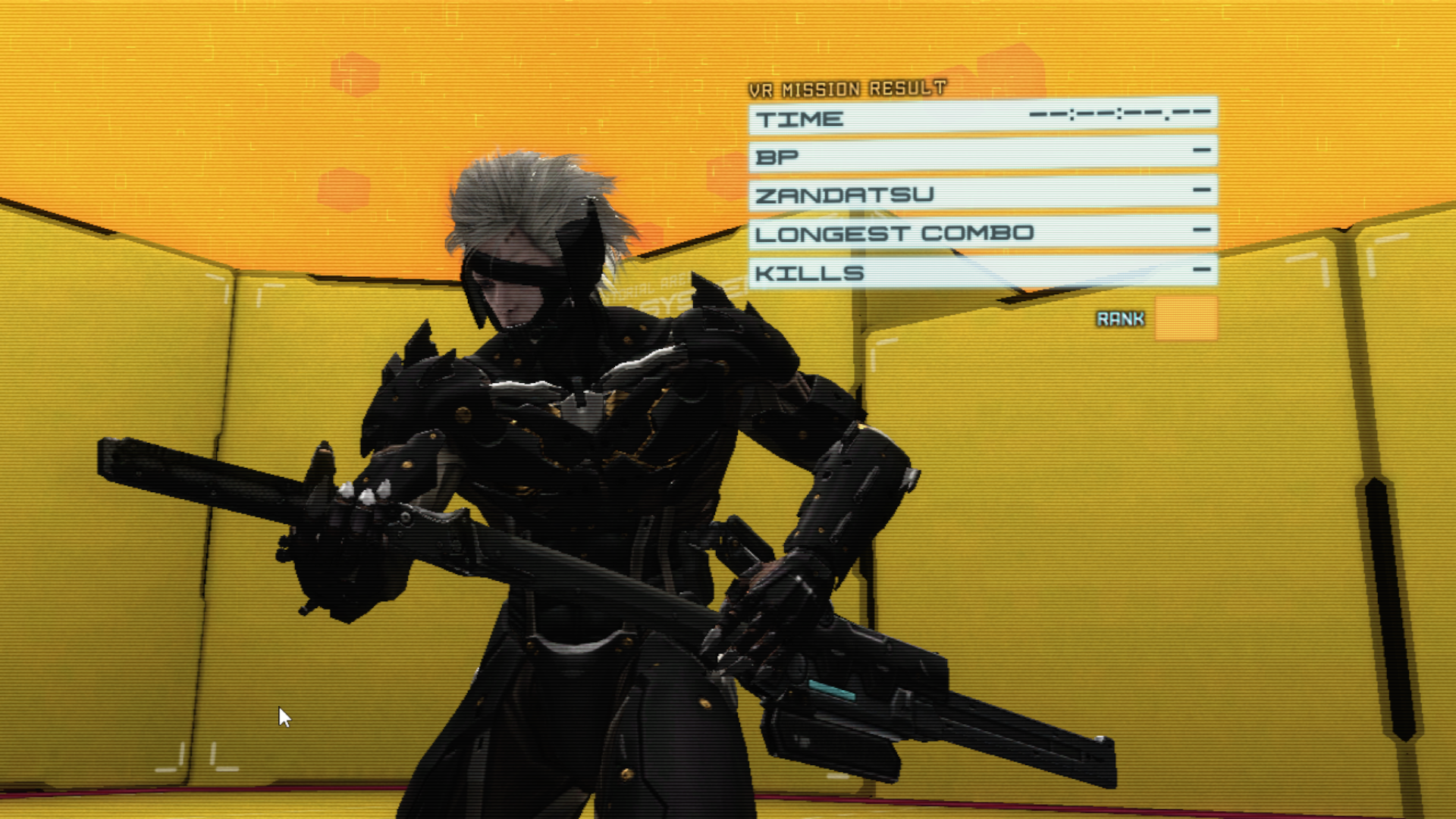 Mission result screen.