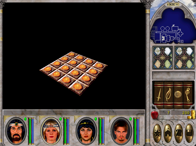 Hidden buttons in Temple of The Snake. Hidden buttons in Temple of The Snake.