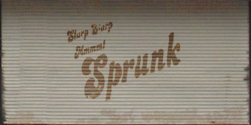 Unused texture of the garage door in Middle Park West district.