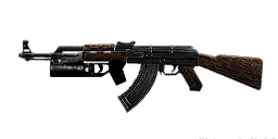 AK-47 with GP-25 Grenade Launcher.