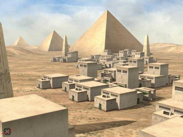 Egyptian village