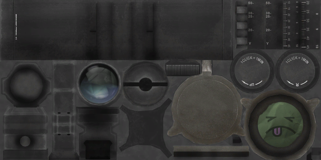 Scope texture for the WA2000.