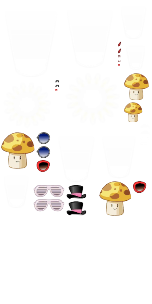 Placeholder Sun-shroom Sprites Placeholder Sun-shroom Sprites