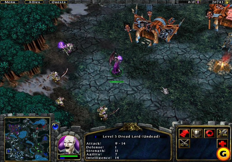 The Dreadlord in the Alpha. The Dreadlord in the Alpha.