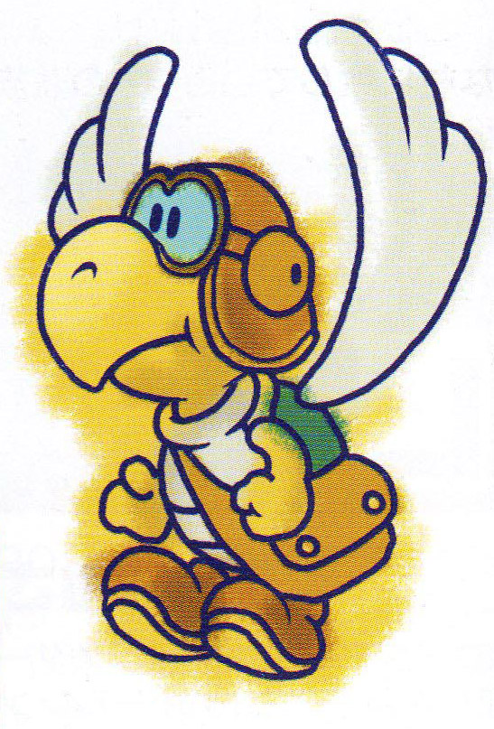 Early artwork of Parakarry. Early artwork of Parakarry.