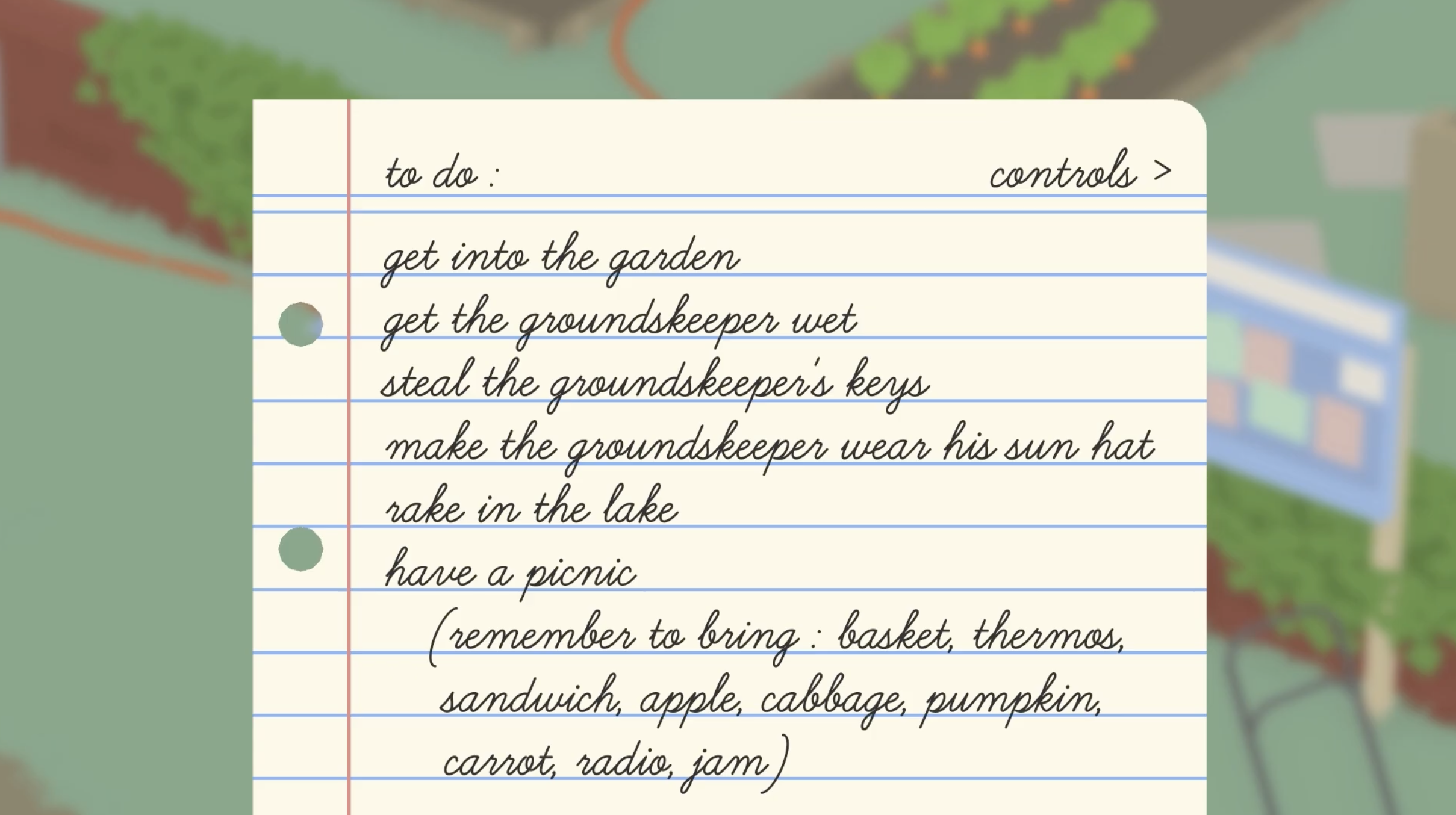 Old To-Do List