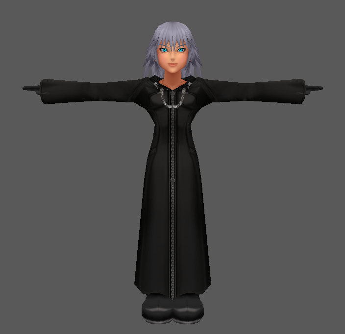 Riku with Organization XIII outfit (H_CM060) Riku with Organization XIII outfit (H_CM060)