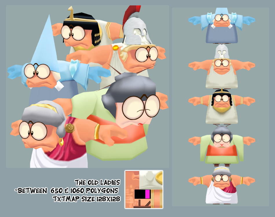 3D model alongside the other designs
