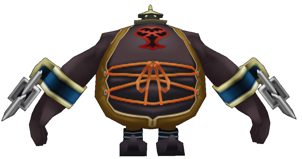 The Large Body emblem heartless, using its Final Mix colors. The Large Body emblem heartless, using its Final Mix colors.