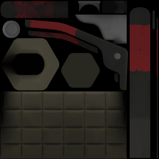 Frag Grenade texture - RED. Frag Grenade texture - RED.