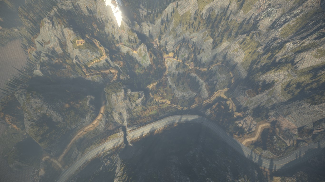 The first area of the level The first area of the level