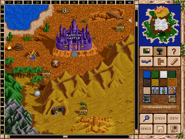 Map with objects in the same places as in preview for comparison. Small changes to sand mountains and fixed mine trolley.